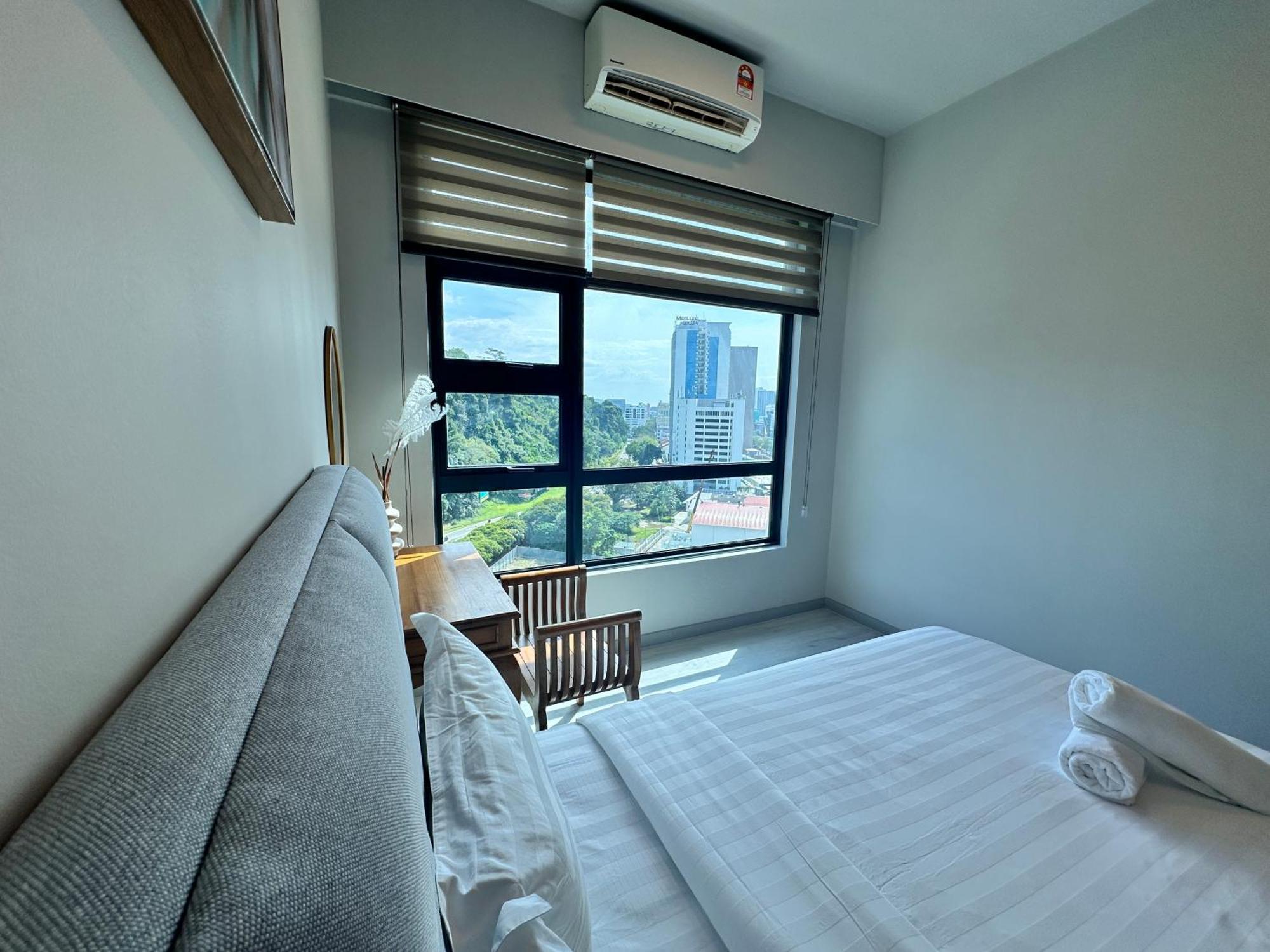Jq1 Sea & Pool Or City View Wifi I Washing Machine For Some Units I Cuckoo Water Jesselton Quay By R2 Kota Kinabalu Extérieur photo
