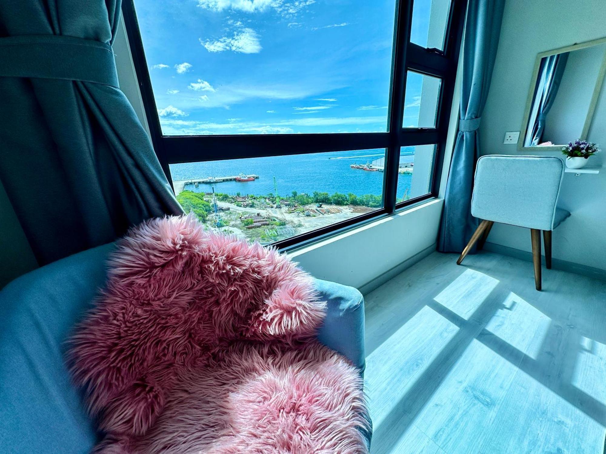 Jq1 Sea & Pool Or City View Wifi I Washing Machine For Some Units I Cuckoo Water Jesselton Quay By R2 Kota Kinabalu Extérieur photo