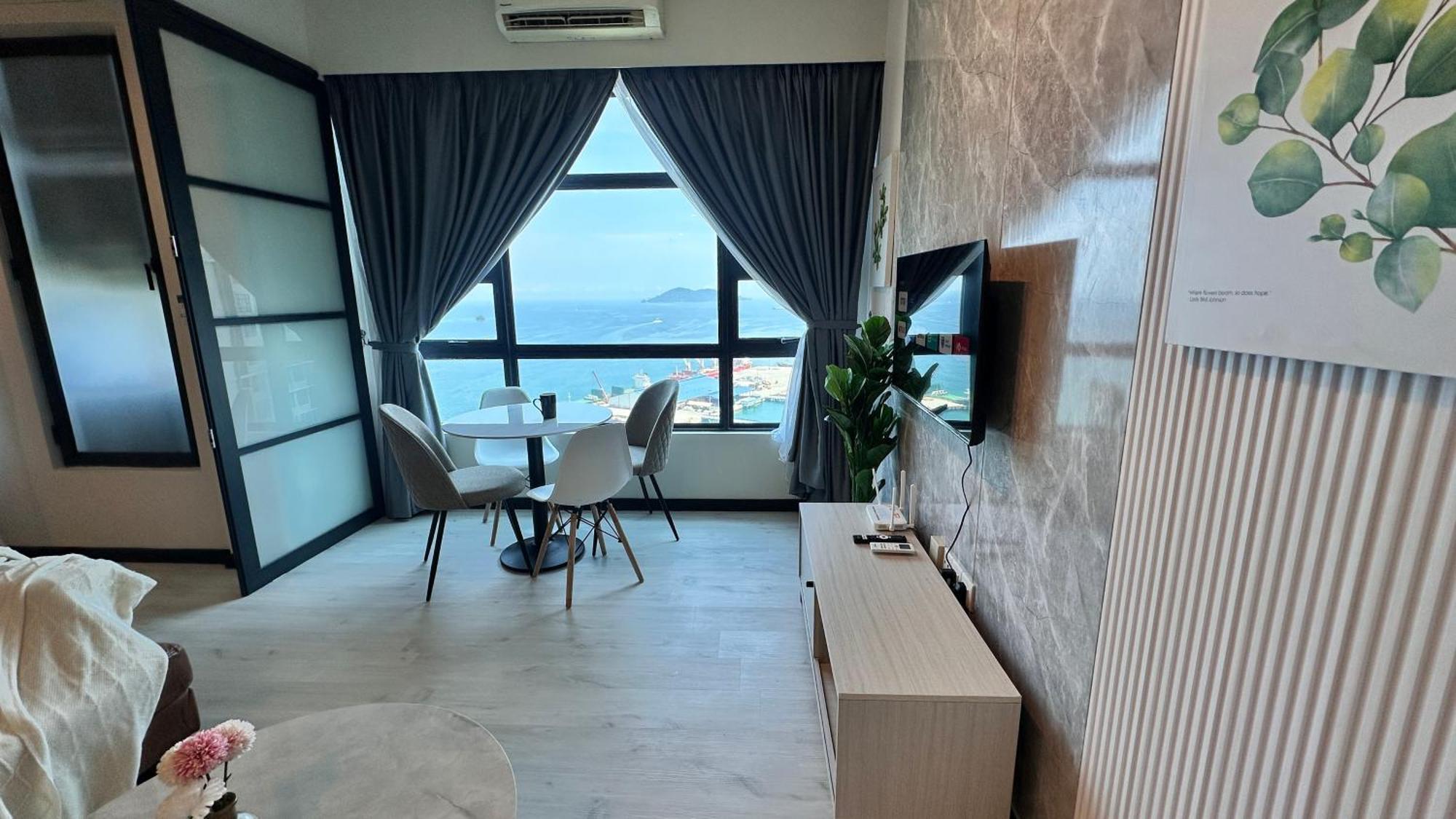 Jq1 Sea & Pool Or City View Wifi I Washing Machine For Some Units I Cuckoo Water Jesselton Quay By R2 Kota Kinabalu Extérieur photo